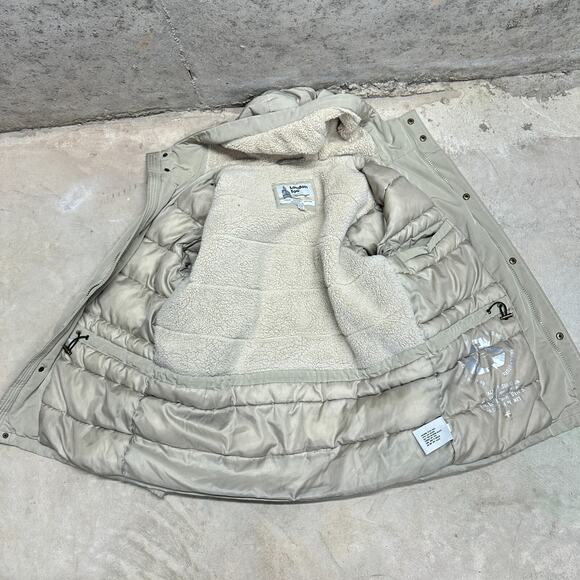 London Fog Heritage Jacket Womens Medium Gray Long Sleeves Front‎ Pockets Hooded - Picture 2 of 11